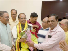 पत्रकारों ने माना मुख्यमंत्री श्री चौहान का आभार