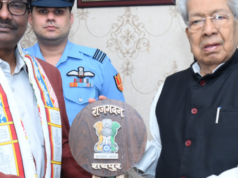 राज्यपाल के पूर्व सचिव श्री खलखो को दी गई भावभीनी बिदाई