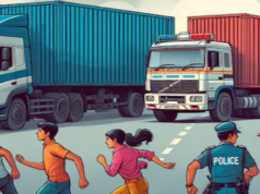 बांग्लादेश जा रहे थे दो ट्रक, बॉर्डर पर BSF ने किया रुकने का इशारा, मची भगदड़, जानें पूरा मामला