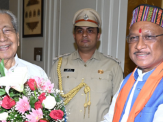 राज्यपाल से मुख्यमंत्री साय ने की सौजन्य मुलाकात