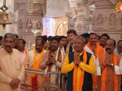 राम मंदिर में गूंजा नारा, छत्तीसगढ़ के भांचा राम, जय श्री राम, जय श्री राम