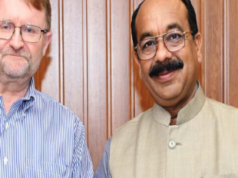उप मुख्यमंत्री अरुण साव से मिले यूनिसेफ के जूनियर चीफ श्री विलियम हेनलोन