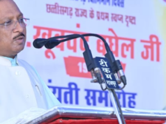 अटल जी ने पृथक राज्य बनाकर दिया, इसे संवारने की जिम्मेदारी हमारी : मुख्यमंत्री साय