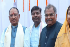 मुख्यमंत्री साय ने जल शक्ति अभियान के जागरूकता वाहन को हरी झंडी दिखाकर किया रवाना