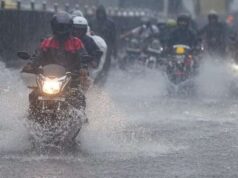 प्रदेश में अब तक 378.2 मि.मी. औसत वर्षा दर्ज
