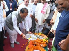 मुख्यमंत्री साय ने पूर्व प्रांत प्रचारक श्रद्धेय श्री शांताराम जी को दी श्रद्धांजलि