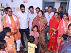 महिला एवं बाल विकास मंत्री श्रीमती लक्ष्मी राजवाड़े ने धरसेड़ी आंगनबाड़ी केंद्र का औचक निरीक्षण किया…