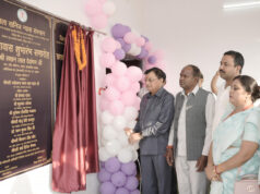 कैबिनेट मंत्री लखन लाल देवांगन के मुख्य आतिथ्य में कन्या छात्रावास शुभारंभ कार्यक्रम का हुआ आयोजन….