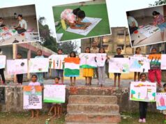 शहीदों को समर्पित रंग: कोरबा में बच्चों की चित्रकला प्रतियोगिता