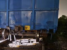 अहिवारा से भिलाई-3 जा रही मालगाड़ी डिरेल, एक डिब्बा पटरी से उतरा