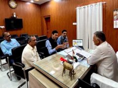 मंत्री परमार से मिला यूजीसी द्वारा स्थापित परमाणु ऊर्जा विभाग वैज्ञानिक अनुसंधान संकुल केंद्र का प्रतिनिधि-मंडल