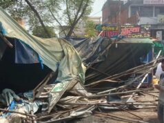 जबलपुर: विजय नगर की 20 साल पुरानी अवैध चौपाटी पर चला नगर निगम का बुलडोजर