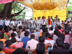 उप मुख्यमंत्री विजय शर्मा सुकमा जिले के सुदूर वनांचल ग्राम दुलेड कैम्प का किया निरीक्षण….