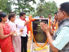 उपमुख्यमंत्री विजय शर्मा ने दूरस्थ ग्राम नंबी में सड़क निर्माण कार्य का किया भूमिपूजन….