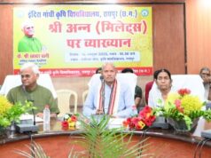 स्वस्थ रहने के लिए दैनिक आहार में अन्न शामिल करें: डॉ. खादर वली…..