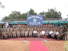 उपमुख्यमंत्री विजय शर्मा ने दूरस्थ ग्राम नंबी में सीआरपीएफ कैंप के जवानों से की मुलाकात….