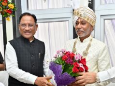 मुख्यमंत्री विष्णुदेव साय गुरु खुशवंत साहेब के गृहप्रवेश कार्यक्रम में हुए शामिल…..