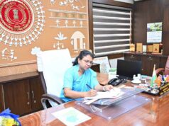 गौरेला पेंड्रा मरवाही : कलेक्टर ने आदिवासी बालक छात्रवास निमधा का निरीक्षण किया