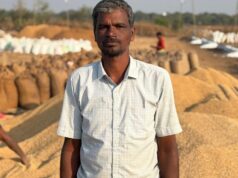 रायपुर : किसान छबीलाल बारी ने समर्थन मूल्य पर धान खरीदी नीति की सराहना