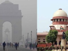 प्रदूषण पर सुप्रीम कोर्ट सख्त: WHO की सीमा 50, दिल्ली-NCR में एयर क्वालिटी 450 पार