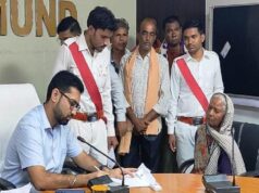 महासमुंद : कलेक्टर  लंगेह ने जन चौपाल में सुनी लोगों की समस्याएं, दिए निराकरण के निर्देश