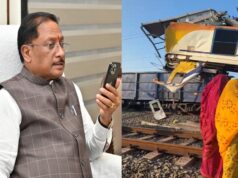 मुख्यमंत्री विष्णुदेव साय ने बिलासपुर के पास हुई ट्रेन दुर्घटना पर गहरा दु:ख व्यक्त किया….