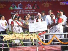 कृषि मंत्री नेताम ने राज्योत्सव में 6 दिव्यांगजनों को सहायक उपकरण एवं आर्थिक सहायता प्रदान की…