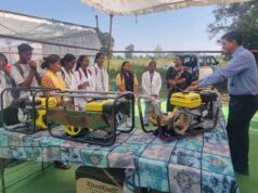 छत्तीसगढ़ के गांव तेन्दुवाही, महासमुंद में किसानों के लिए सूखे सीधी बुआई धान पर गोष्ठी आयोजित