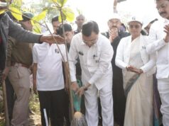 एक पेड़ मां के नाम अभियान के तहत किया पौधरोपण: उद्योग मंत्री देवांगन…..