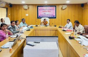 कलेक्टर सुश्री प्रतिष्ठा ममगाई ने महिला बाल विकास एवं स्वास्थ्य विभाग की संयुक्त बैठक ली
आधार आधारित उपस्थिति, एएनसी पंजीयन व संस्थागत प्रसव पर विशेष जोर
स्वास्थ्य व महिला बाल विकास विभाग को दिए समन्वित कार्य के निर्देश