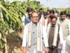 केन्द्रीय कृषि मंत्री शिवराज सिंह चौहान पहुंचे छत्तीसगढ़ के ग्राम गिरहोला एवं खपरी, खेत भ्रमण, पौधरोपण और किसानो से किया संवाद….