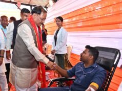 जन्मदिन पर सेवा का संदेश: मुख्यमंत्री विष्णु देव साय ने जन्मदिन पर रक्तदान शिविर का किया शुभारंभ….