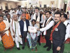 जगदलपुर के वृहद किसान सम्मेलन में उप मुख्यमंत्री विजय शर्मा हुए शामिल….