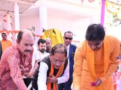 नीलकंठेश्वर महादेव मंदिर के प्राण-प्रतिष्ठा समारोह में मुख्यमंत्री विष्णु देव साय हुए शामिल…