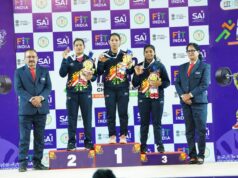 खेलो इंडिया ट्राइबल गेम्स 2026 : 58 किग्रा महिला वेटलिफ्टिंग में अरुणाचल की अनाई वांग्सू ने जीता स्वर्ण…..