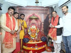 मुख्यमंत्री विष्णुदेव साय ने चंदखुरी में माता कौशल्या एवं भगवान श्रीराम के किए दर्शन: प्रदेश की सुख-समृद्धि की कामना की….