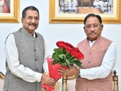 मुख्यमंत्री विष्णु देव साय से छत्तीसगढ़ राज्य पुलिस जवाबदेही प्राधिकरण के नव पदस्थ सदस्य राजीव श्रीवास्तव ने की सौजन्य भेंट….