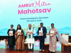 भारत मंडपम में छत्तीसगढ़ की जल योद्धाओं की गूंजी आवाज, नई दिल्ली में आयोजित अमृत मित्र महोत्सव में शामिल हुईं राज्य की 75 महिलाएं….