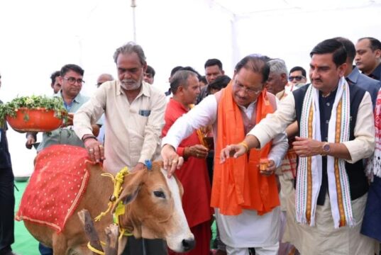 मुख्यमंत्री विष्णुदेव साय ने गौधाम योजना का किया शुभारंभ : प्रदेश में गोधन संरक्षण को मिला नया आधार….