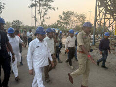 उद्योग एवं सार्वजनिक उपक्रम मंत्री लखनलाल देवांगन ने किया वेदांता पावर प्लांट के घटनास्थल का निरीक्षण….