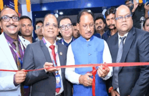 रायपुर में स्टेट बैंक की कचहरी शाखा को मिला अत्याधुनिक परिसर, मुख्यमंत्री ने किया शुभारंभ