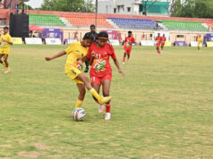 महिला फुटबॉल में छत्तीसगढ़ का शानदार प्रदर्शन, झारखंड को हराकर जीता स्वर्ण पदक…..