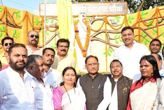 माँ भारती के वीर सपूत चंद्रशेखर आज़ाद को नमन: मुख्यमंत्री विष्णुदेव साय ने अंबिकापुर में प्रतिमा का किया अनावरण…