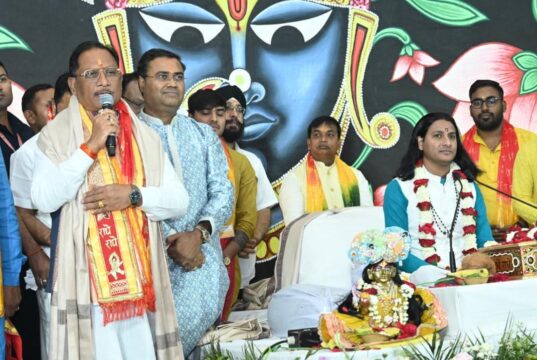 कर्म ही सच्ची पूजा का संदेश देता है श्रीमद्भागवत : मुख्यमंत्री विष्णुदेव साय….