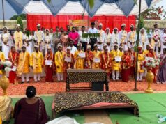 मुख्यमंत्री कन्या विवाह योजना के तहत जशपुर जिले में 65 जोड़े वैवाहिक बंधन में बंधे…..