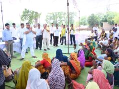 जनदर्शन में मंत्री राजेश अग्रवाल ने सुनी ग्रामीणों की समस्याए, ग्राम हरिहरपुर में जनता से सीधा संवाद, त्वरित निराकरण के लिए अधिकारियों को दिए निर्देश….