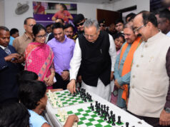 राजनांदगांव में राज्य स्तरीय जूनियर शतरंज प्रतियोगिता का समापन- डॉ. रमन सिंह और अरुण साव ने बढ़ाया खिलाड़ियों का उत्साह….