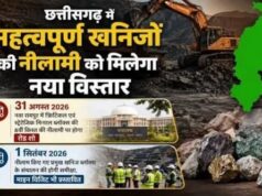 महत्वपूर्ण एवं रणनीतिक खनिजों की नीलामी के लिए नवा रायपुर में कल होगा रोड शो का आयोजन…..