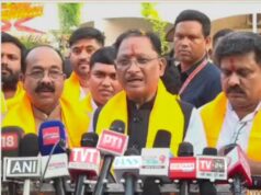 सेवा संकल्प अभियान के सफल आयोजन के लिए उप मुख्यमंत्री श्री अरुण साव ने ली वर्चुअल बैठक