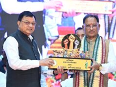 श्रमवीरों के परिश्रम और पसीने से हो रहा समृद्ध छत्तीसगढ़ का निर्माण: मुख्यमंत्री विष्णु देव साय….